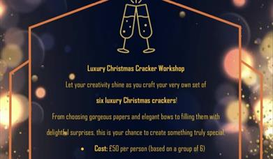 Christmas cracker making workshop