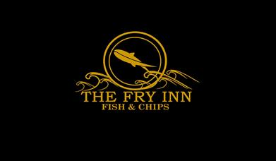 fry inn logo gold on black