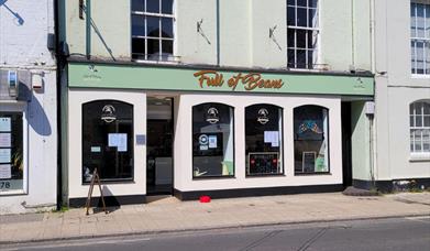 view of outside the cafe
