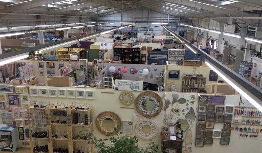 Inside view of the emporium