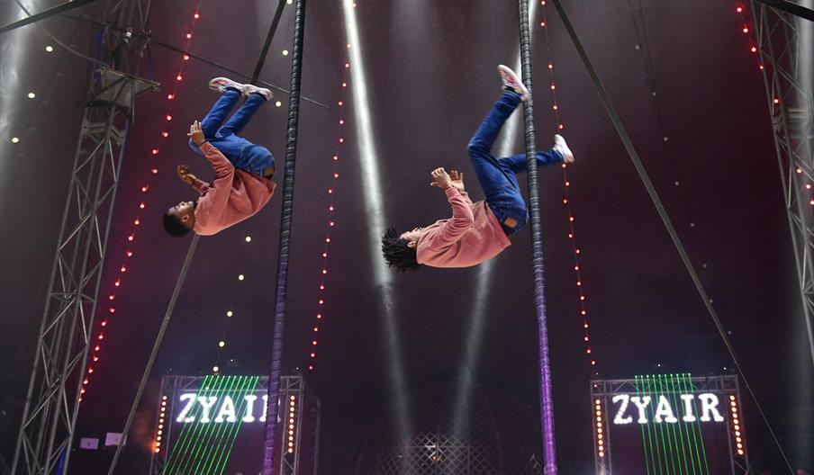 Circus performers