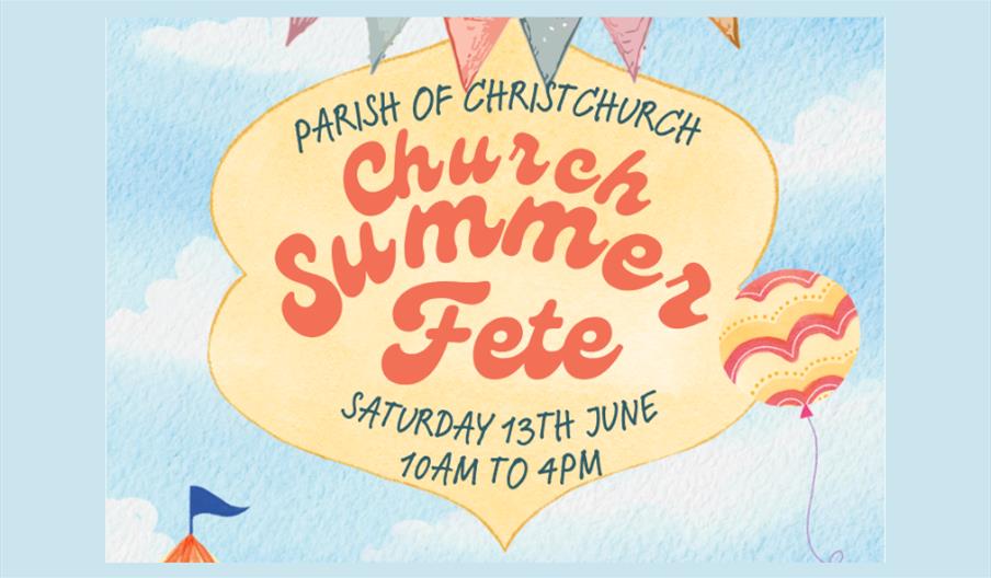 Church Summer Fete Poster
