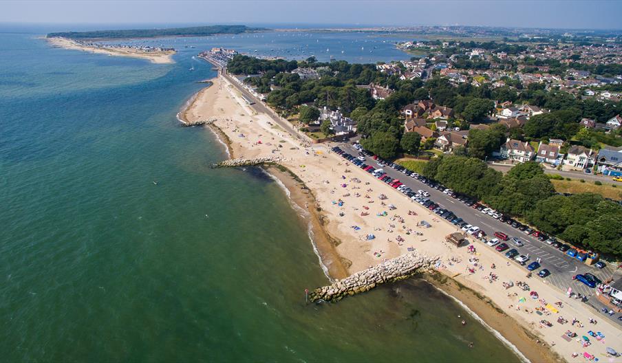 Gundimore Beach, Mudeford, Christchurch in Dorset