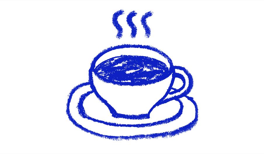 Hand drawn coffee cup