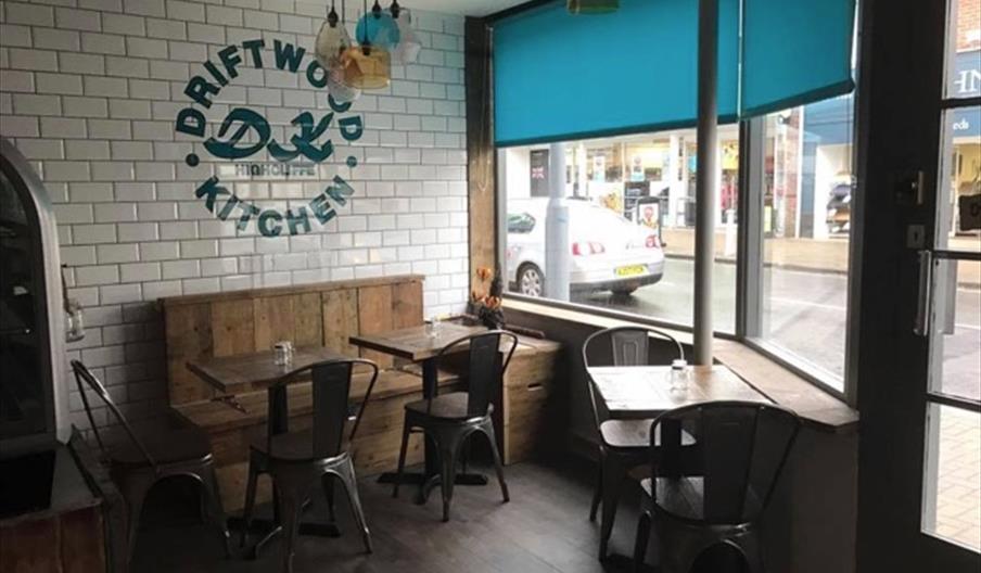 interior of Driftwood Kitchen.