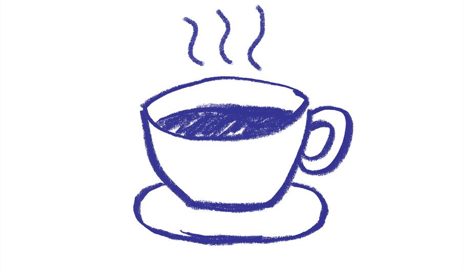 Hand drawn coffee cup