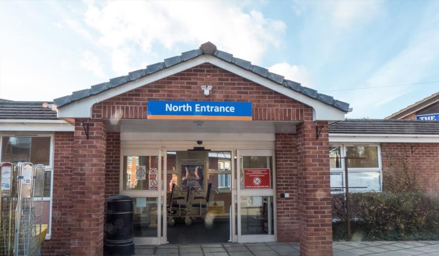 Christchurch hospital entrance