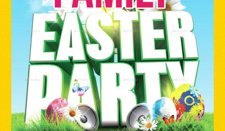 Family Easter Party Poster