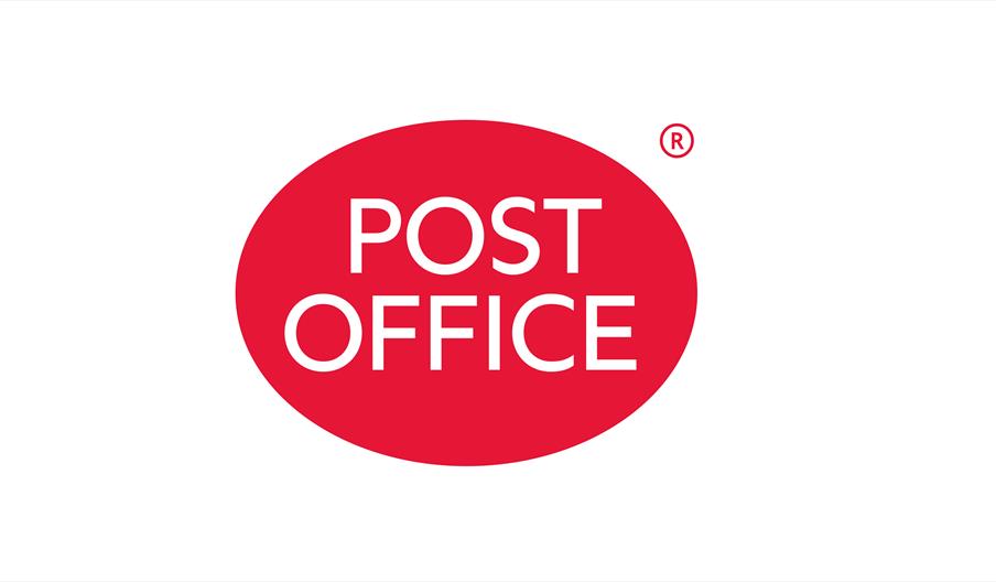 red post office logo.