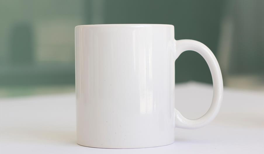 White mug
