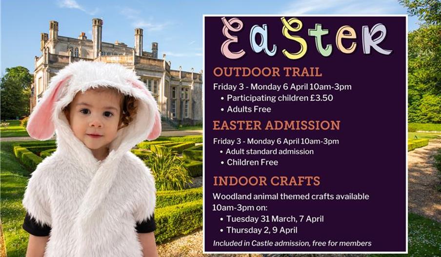 Child in Easter costume