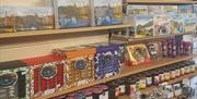 shelves full of goodies