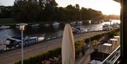 Sunset on the River Stour.