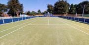 AstroTurf tennis and football court facility
