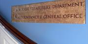 Old Town Hall Interior signage