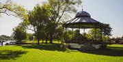 The bandstand at Christchurch Quay,