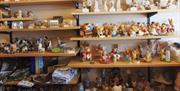 interior of shop, display of gifts